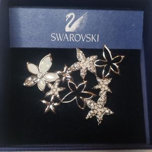 Swarovski starfish brooch